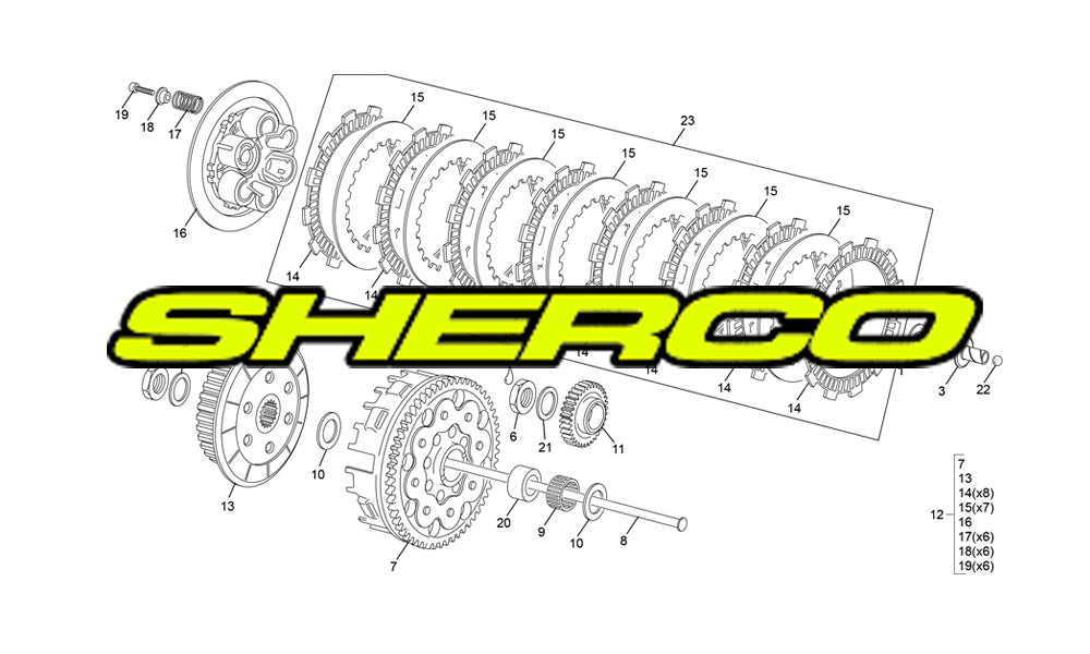 Sherco Reservdelar