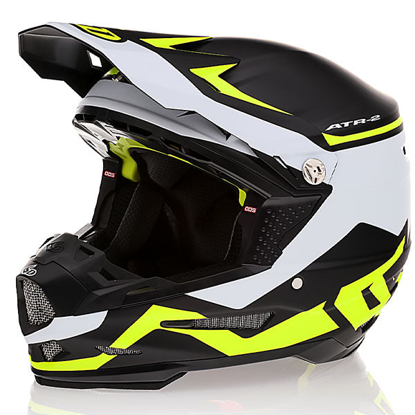 6D ATR-2 Drive Helmet, Neon Yellow