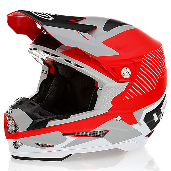 6D ATR-2 Fusion Helmet, Red