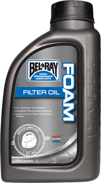 BEL-RAY FOAM FILTER OIL