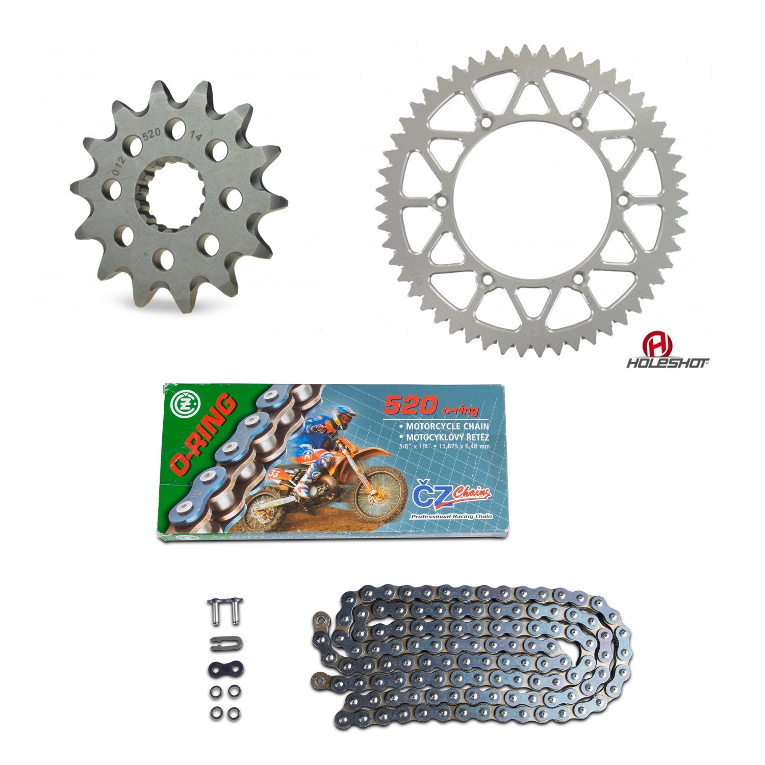 Drivpaket KTM/HQV/GASGAS - 520 Alu