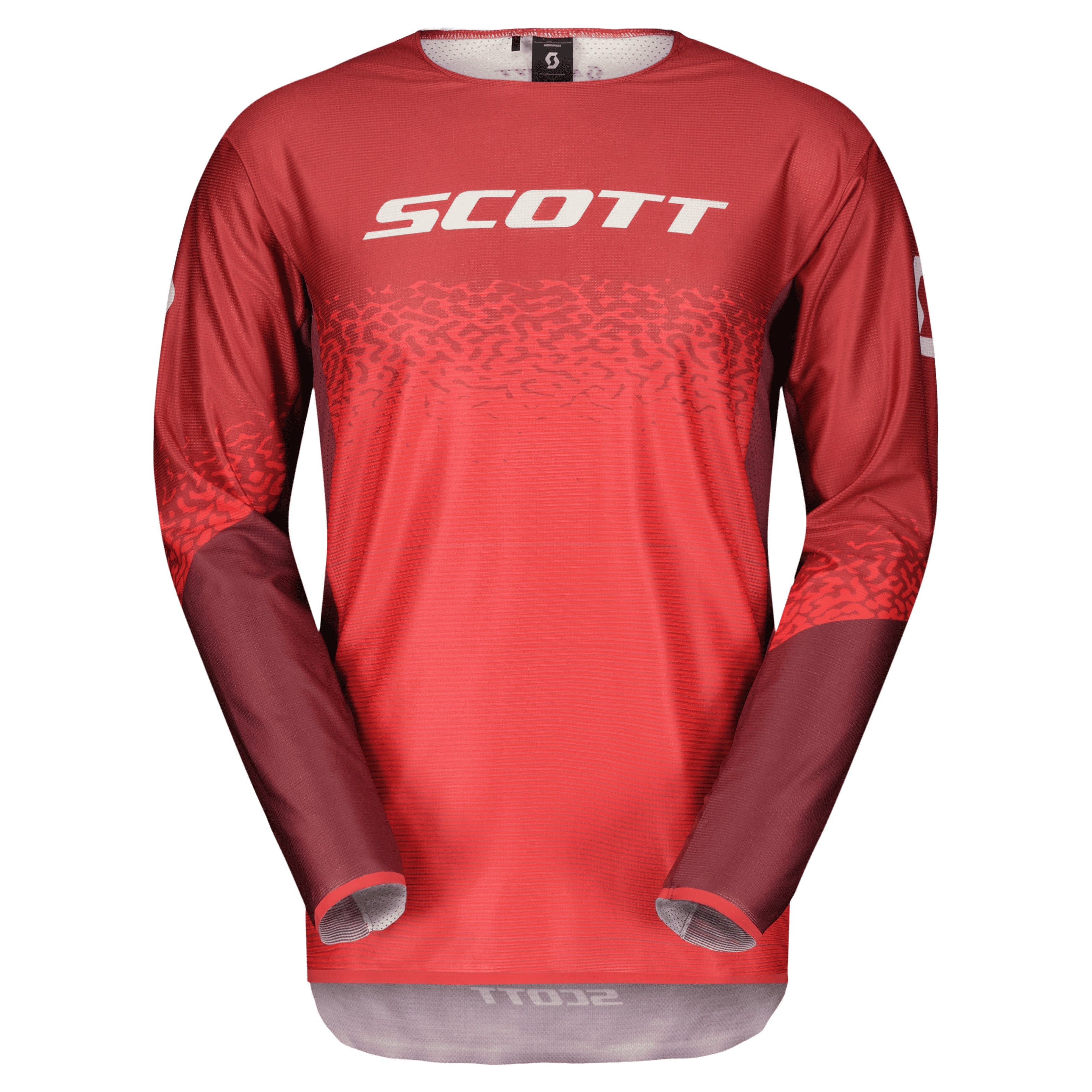 SCOTT Podium Pro Crosströja Röd/Grå