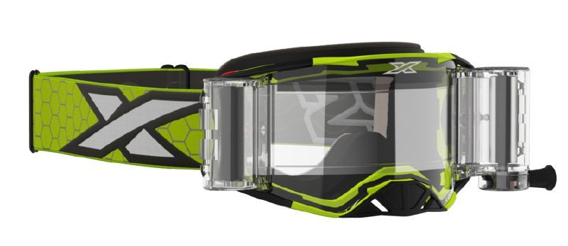 EKS Lucid Race Pack Goggle, Flo Yellow