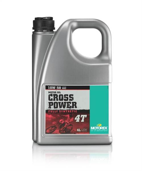 Motorex Cross Power 10W/50 4-taktsolja 4L