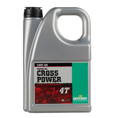Motorex Cross Power 10W/60 4-taktsolja 4L