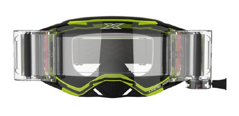 EKS Lucid Race Pack Goggle, Flo Yellow