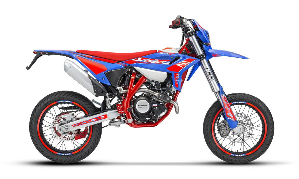 Beta RR 125 4T Motard R blå/röd