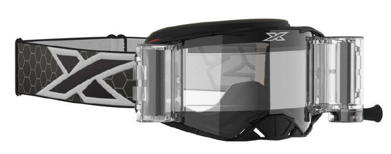 EKS Lucid Race Pack Goggle, Black/White