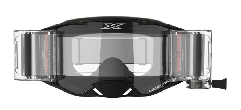 EKS Lucid Race Pack Goggle, Black/White