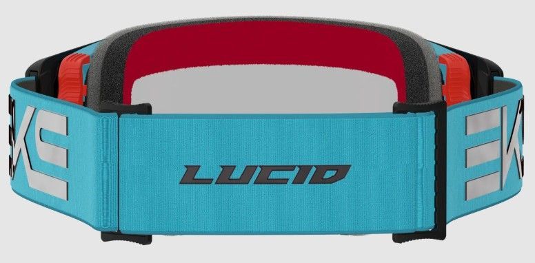 EKS Lucid Goggle, Teal/Black, Blue Mirror Lens