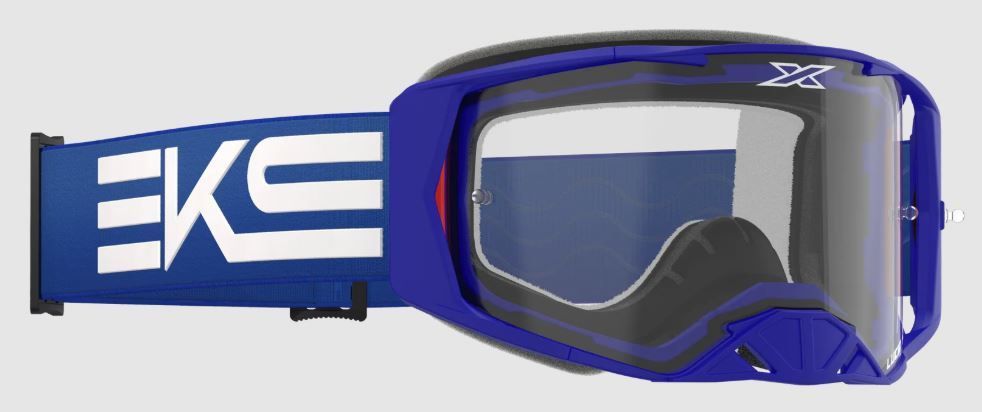 EKS Lucid Race Face Goggle, Blue
